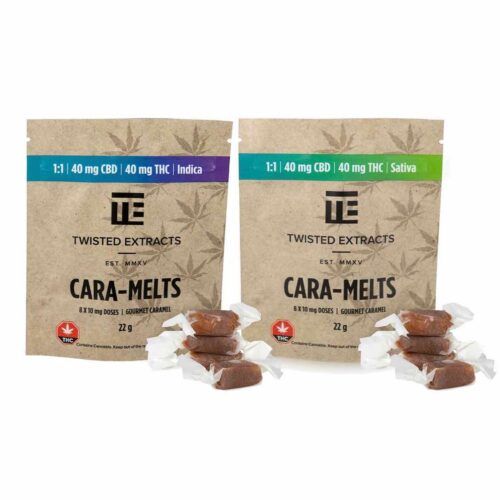 Twisted - Caramelts THC | CBD 1:1