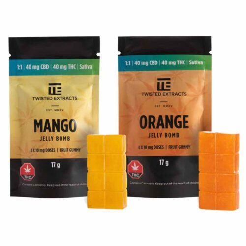 Twisted - Jelly Bombs THC | CBD 1:1