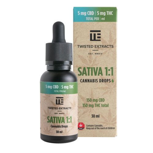 Twisted Extracts - Sativa 1:1 Oil