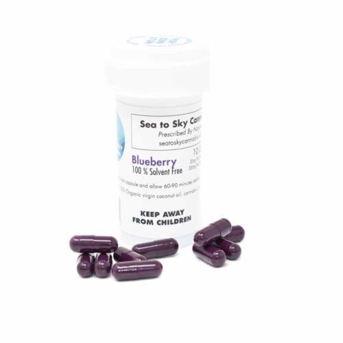Blueberry THC Capsules