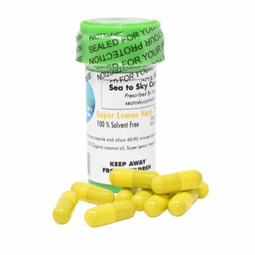 Super Lemon Haze THC Capsules