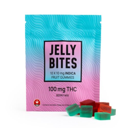 Regular Strength Indica Jelly Bites (100mg THC)