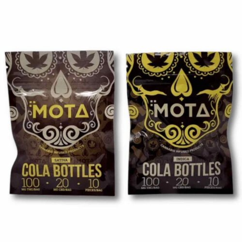 cola bottles mota marijuana topshelf cannabis extracts cbd gummies gummy