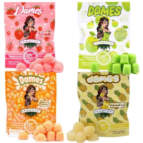 Dames Sour Gummies - 200mg THC