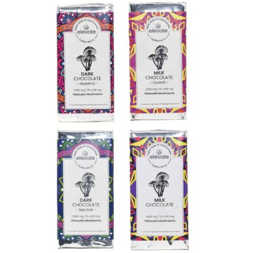 Elevate - Mushroom Chocolate Bars 3000mg