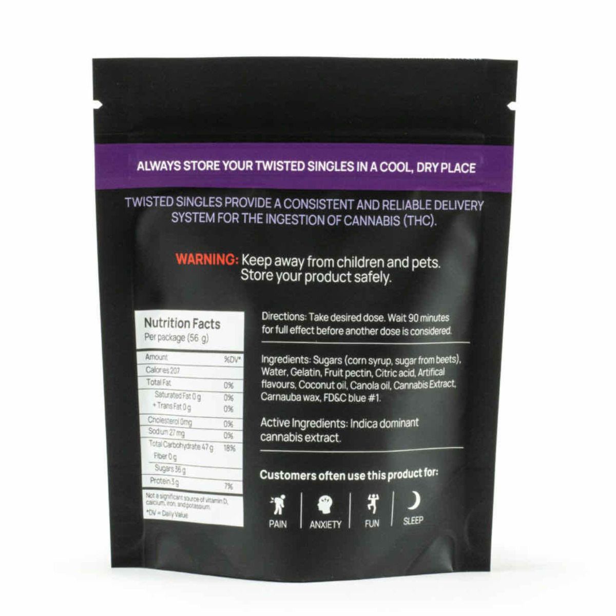 Twisted Singles - 160mg THC - Image 2