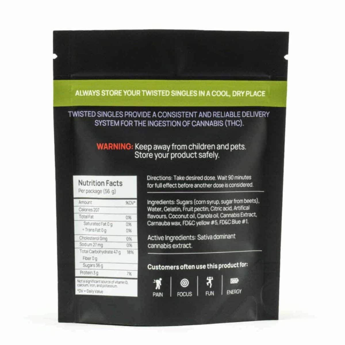 Twisted Singles - 160mg THC - Image 3