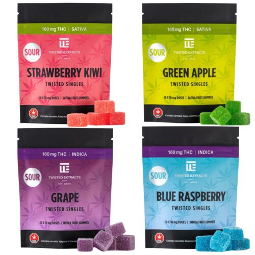 Twisted Singles - 160mg THC