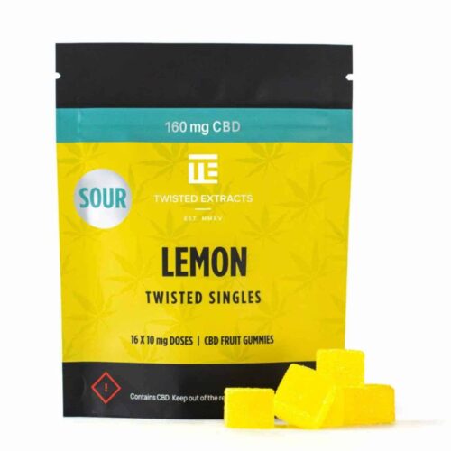Twisted Singles Sour Lemon CBD
