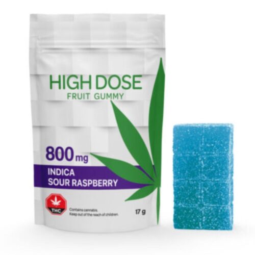 High Dose - Super Strength Raspberry Indica (800MG THC)