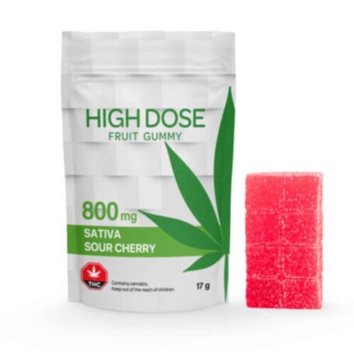 High Dose - Super Strength Sour Cherry (800MG THC)