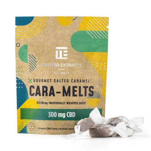 CBD Salted Cara-Melts (300mg CBD)
