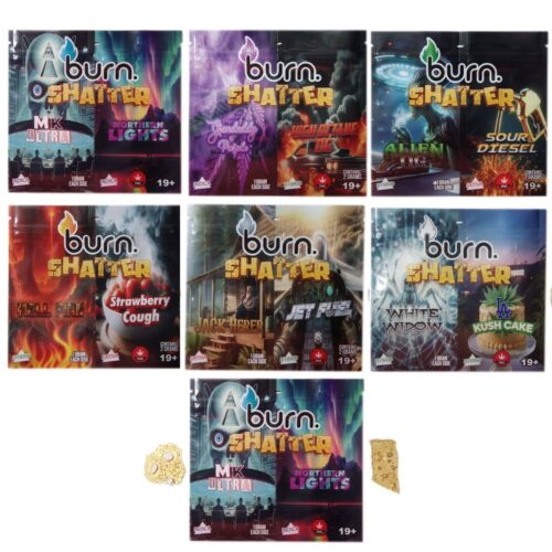 Burn Shatter - 2 Grams 2 Flavours (1Gr + 1 Gr)