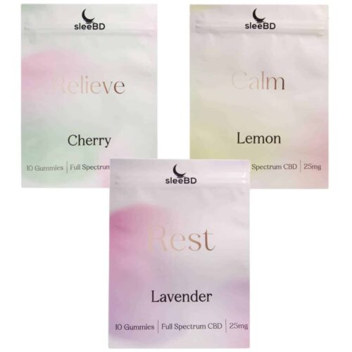 SleeBD Full Spectrum Gummies (250mg CBD)