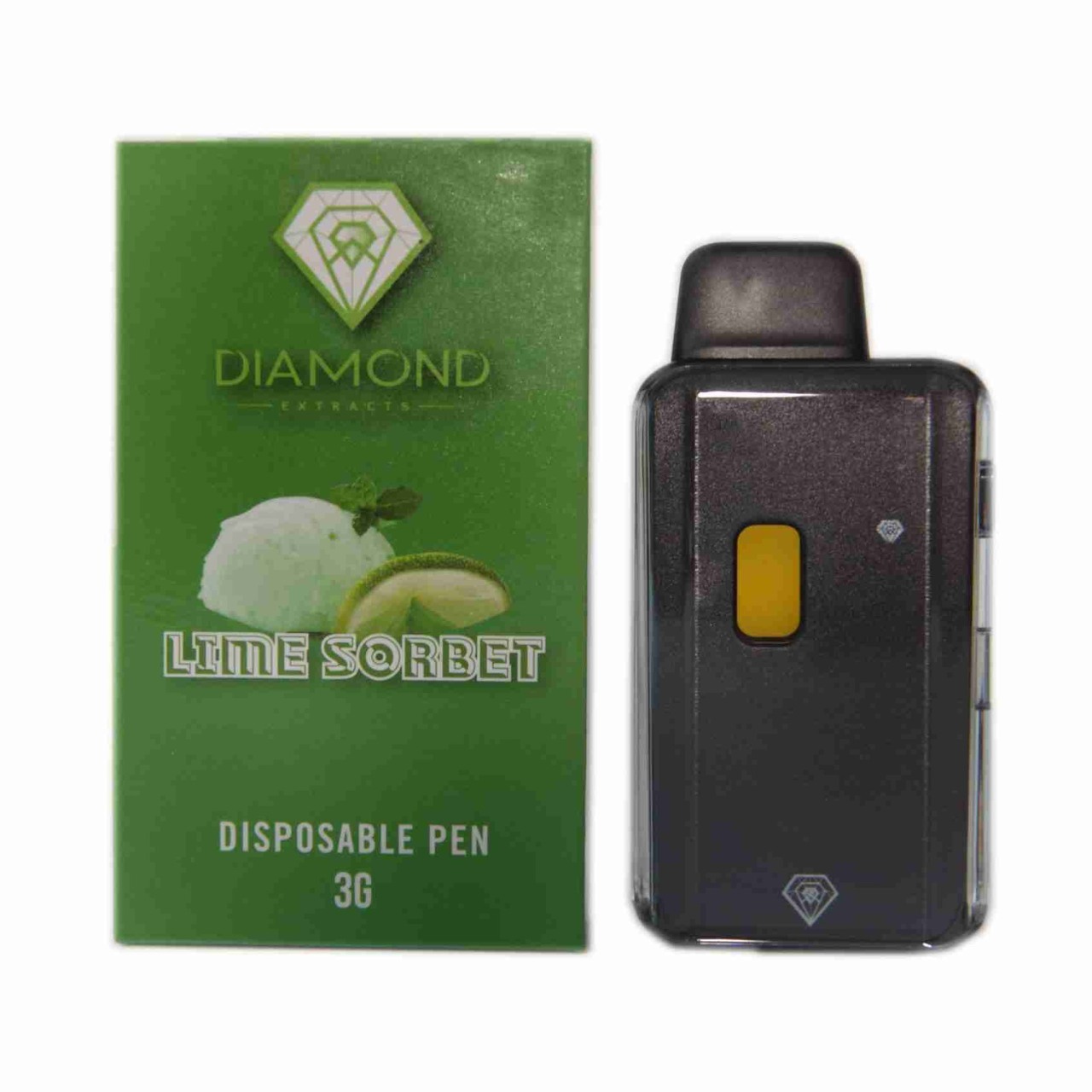 Disposable Vape Pen 3 Gram - Lime Sorbet (Indica)