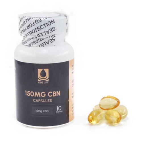 One Life CBN Soft Gel Capsules – 15mg Each | 10 Capsules (150mg Total)